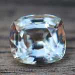 2.09 Carat Natural Pale Peachy Champagne Sapphire – Cushion Cut | Ceylon Origin - Sapphirepal