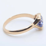 2.09ct Natural Purple Sapphire Ring in 18K Gold – Unheated Ceylon Sapphire - Sapphirepal