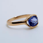 2.09ct Natural Purple Sapphire Ring in 18K Gold – Unheated Ceylon Sapphire - Sapphirepal
