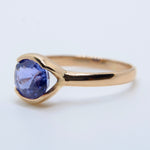 2.09ct Natural Purple Sapphire Ring in 18K Gold – Unheated Ceylon Sapphire - Sapphirepal