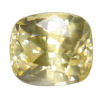2.15ct Natural Yellow Sapphire – Unheated Ceylon Rectangular Cushion Cut VVS Gemstone - Sapphirepal