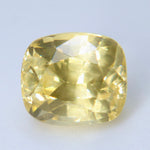 2.15ct Natural Yellow Sapphire – Unheated Ceylon Rectangular Cushion Cut VVS Gemstone - Sapphirepal