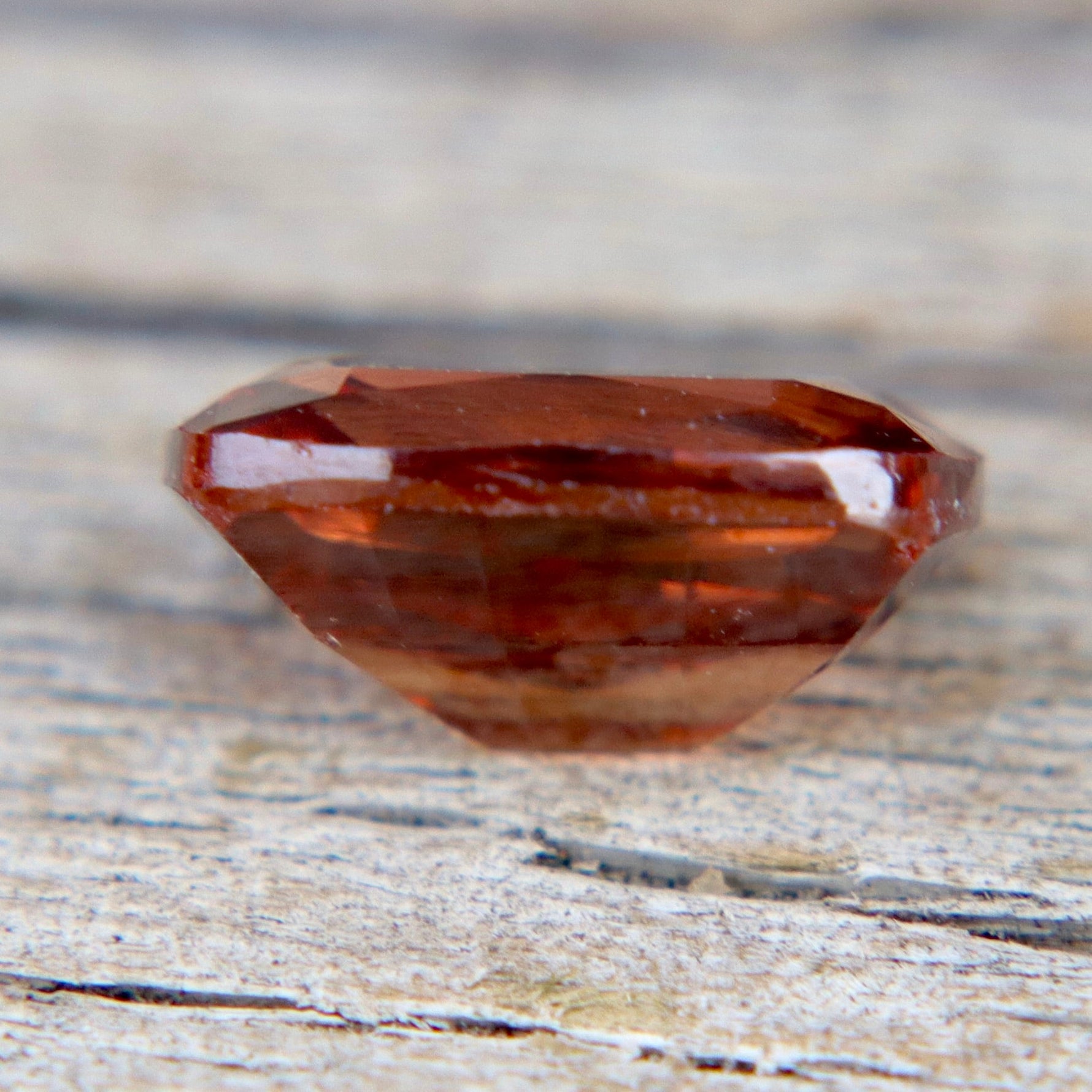 2.24 Carat Natural Brown Zircon | Rectangular Cushion Cut | Unheated Ceylon Gemstone - Sapphirepal