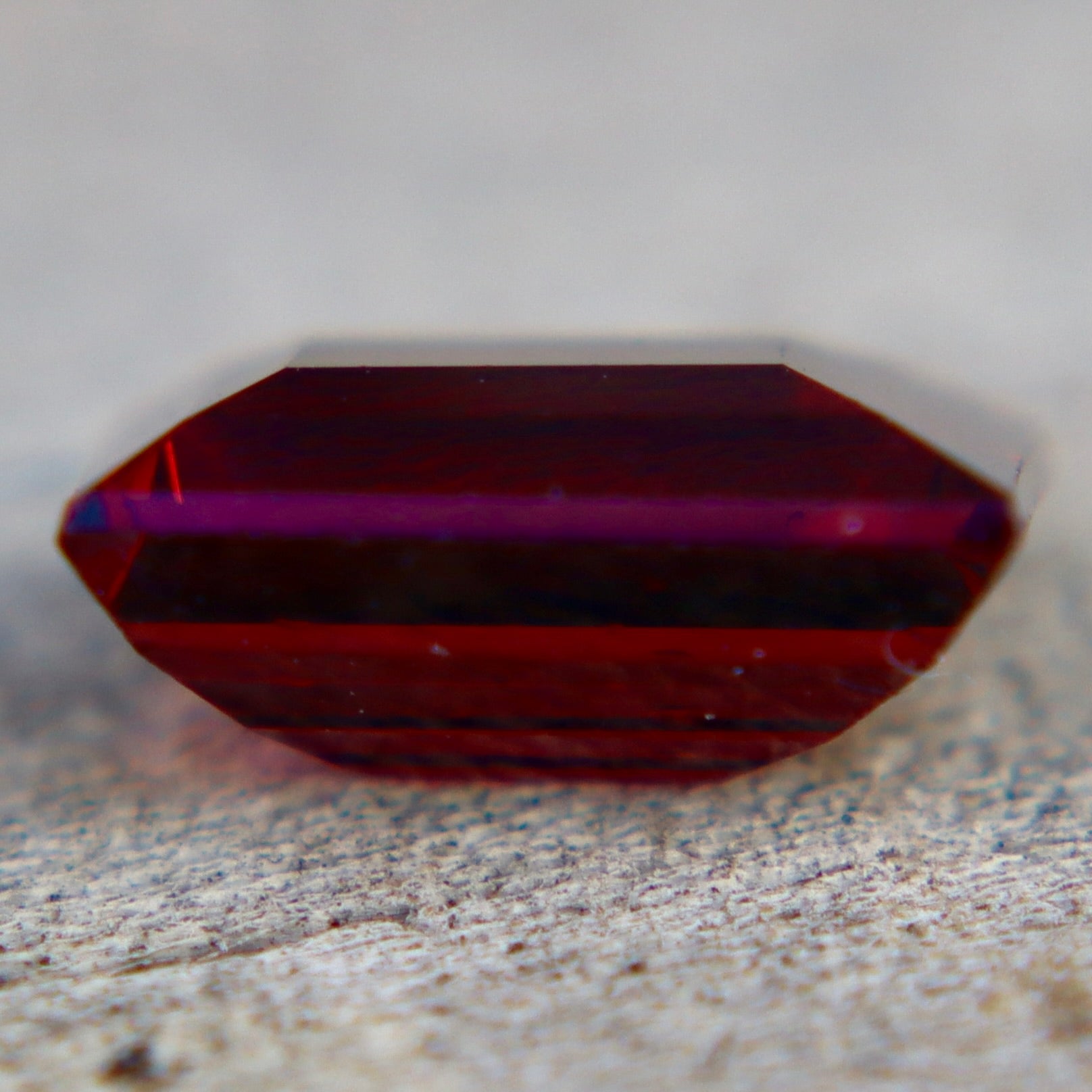2.25 Carat Natural Garnet – Rectangular Step Cut VS Loose Gemstone (Earth Sourced) - Sapphirepal
