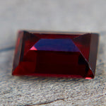 2.25 Carat Natural Garnet – Rectangular Step Cut VS Loose Gemstone (Earth Sourced) - Sapphirepal