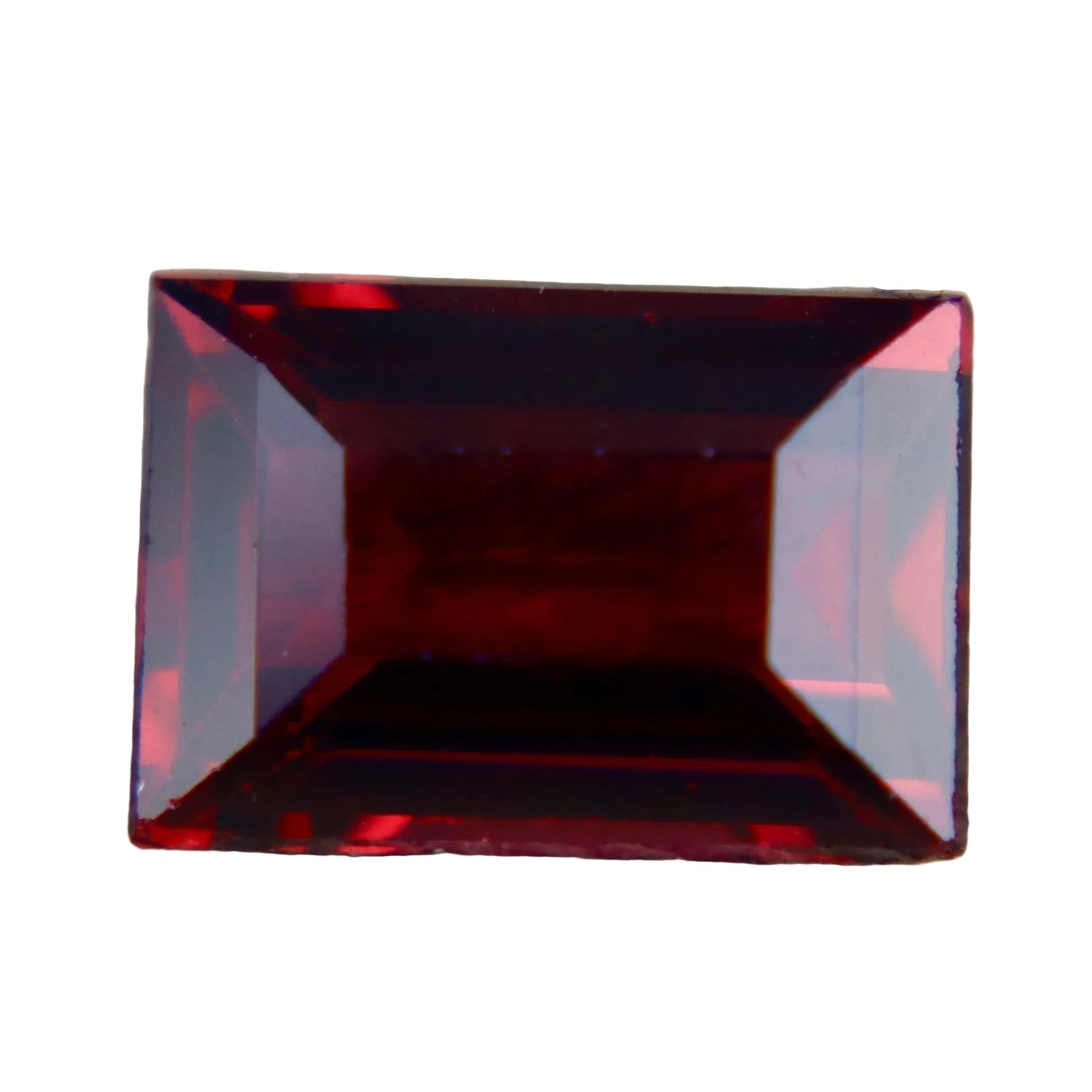 2.25 Carat Natural Garnet – Rectangular Step Cut VS Loose Gemstone (Earth Sourced) - Sapphirepal