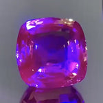 25.06 ct Natural Color - Change Alexandrite Cushion Cut (17.65 × 16.66 mm) | VVS - Sapphirepal