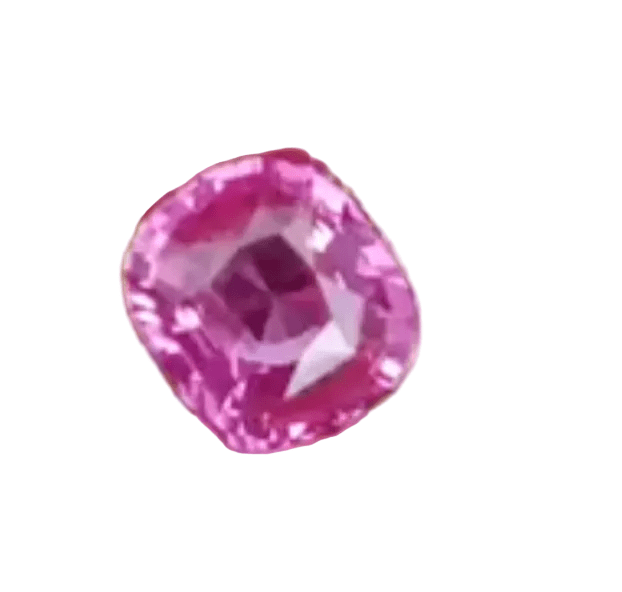 3.05ct Natural Unheated Pink Sapphire – Cushion Cut Ceylon Sapphire - Sapphirepal
