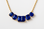 3.25 Carat Royal Blue Sapphire Parcel – Emerald Cut Precision Matched Set from Ceylon - Sapphirepal