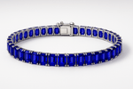 3.25 Carat Royal Blue Sapphire Parcel – Emerald Cut Precision Matched Set from Ceylon - Sapphirepal