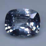 3.44ct Natural Colorless (White) Sapphire — Cushion Cut (Ceylon, VVS Clarity) - Sapphirepal