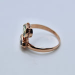 3.47ct Natural Sapphire Toi et Moi Ring in 14K Rose Gold - Sapphirepal