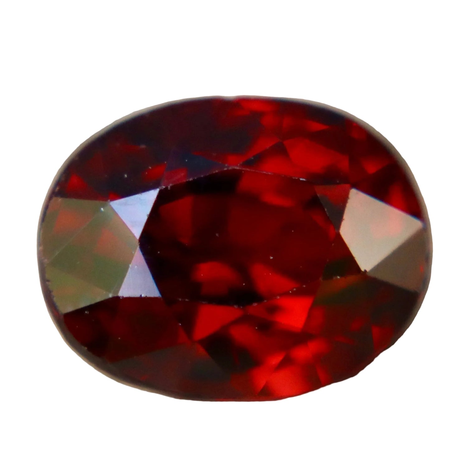 3.51 Carat Natural Garnet – Oval Cut Ceylon Loose Gemstone - Sapphirepal