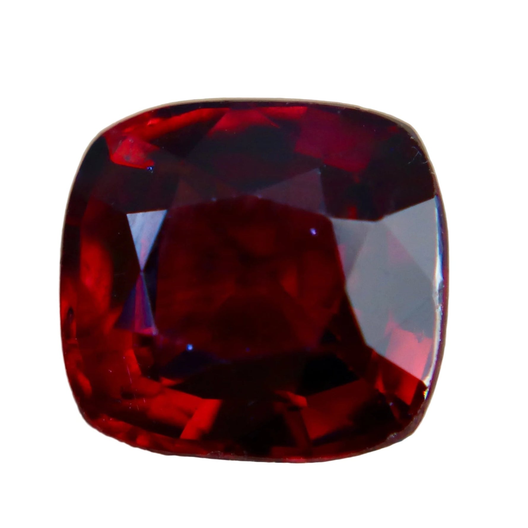 4.42 Carat Natural Garnet – Cushion Cut VS Loose Gemstone (Earth Sourced) - Sapphirepal