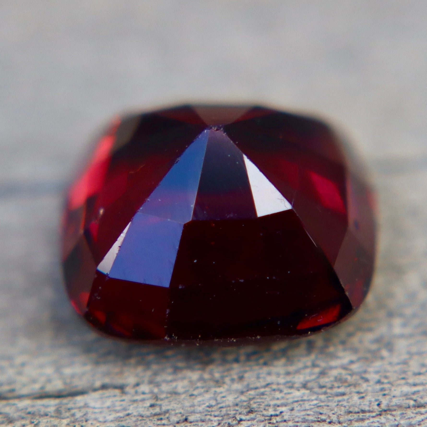 4.42 Carat Natural Garnet – Cushion Cut VS Loose Gemstone (Earth Sourced) - Sapphirepal