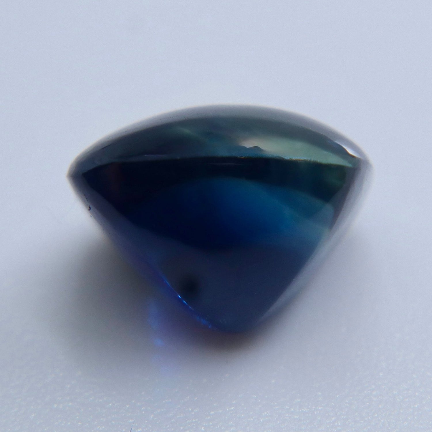 5.64 Carat Unheated Natural Blue Sapphire – Rectangular Cushion Sugarloaf Cut - Sapphirepal