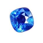 6.14ct Natural Cornflower Blue Sapphire (Heated) – Cushion Cut Ceylon | Eye Clean - Sapphirepal