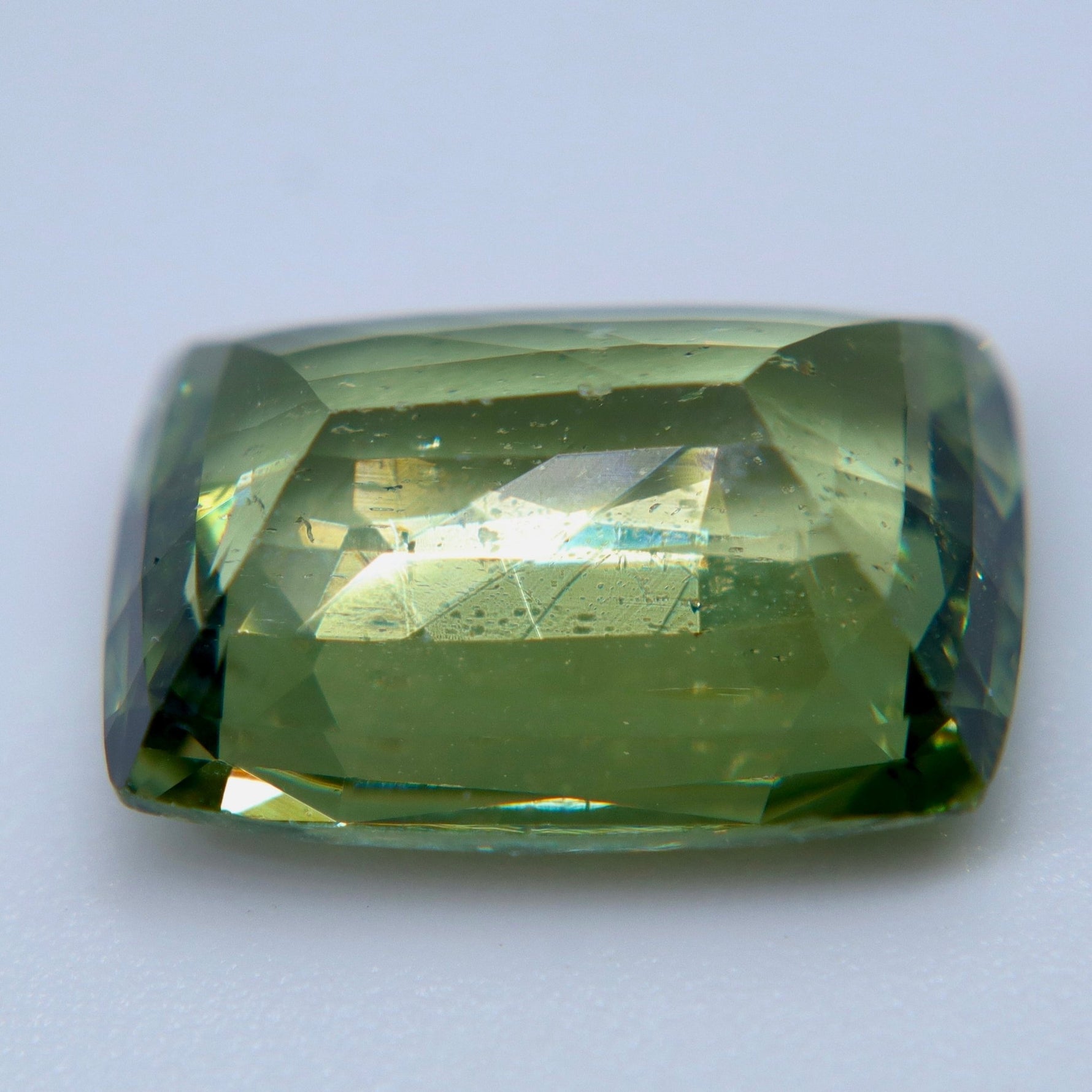 6.38ct Natural Alexandrite Chrysoberyl – Cushion Cut Color Change Gemstone - Sapphirepal