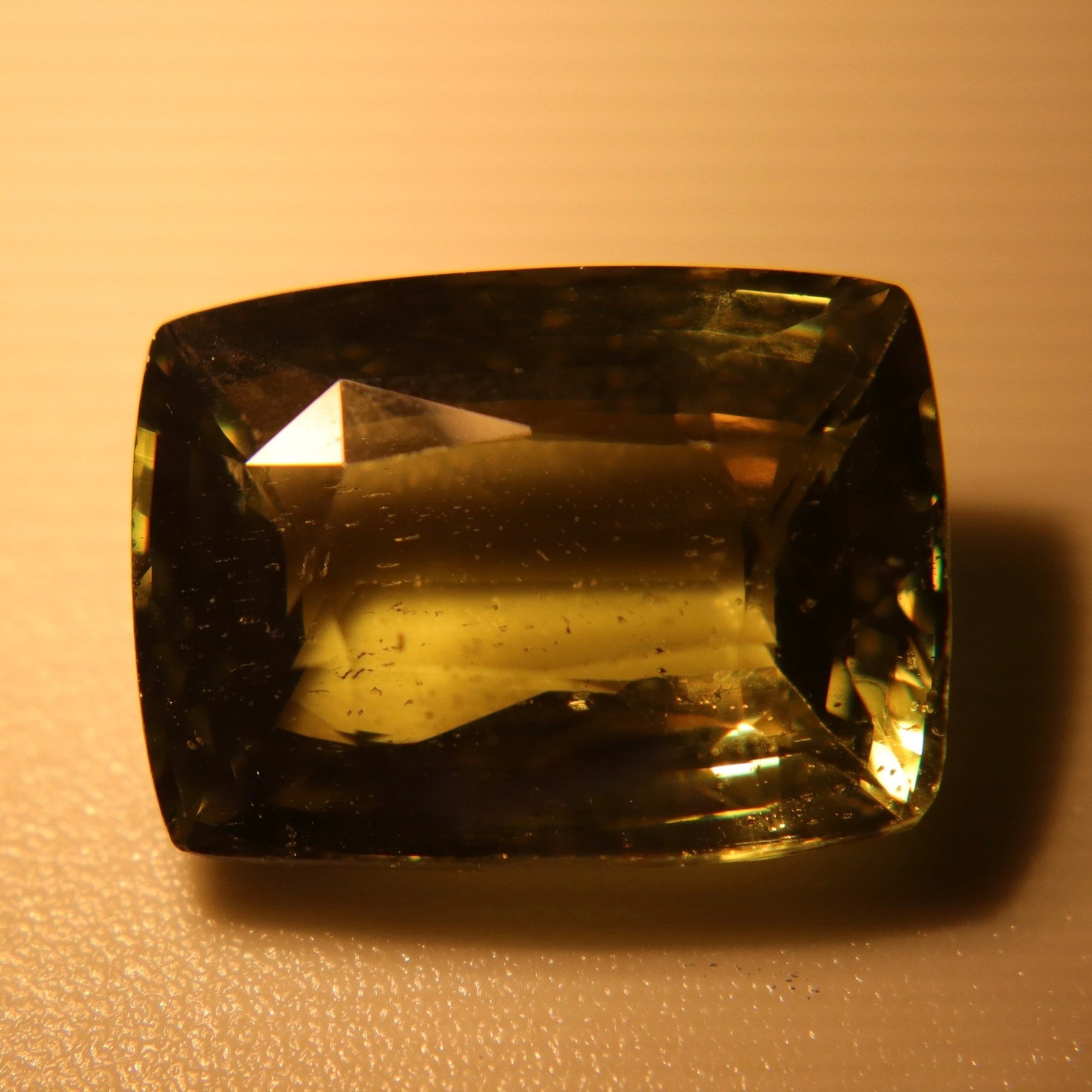 6.38ct Natural Alexandrite Chrysoberyl – Cushion Cut Color Change Gemstone - Sapphirepal