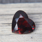 9.75 Carat Natural Garnet – Heart Cut VS Loose Gemstone (Earth Sourced & Untreated) - Sapphirepal