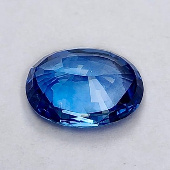 9.97 ct Natural Blue Sapphire – Oval Cut, Eye Clean, Ceylon (Heated) | Earth - Sourced Loose Sapphire from Australia - Sapphirepal