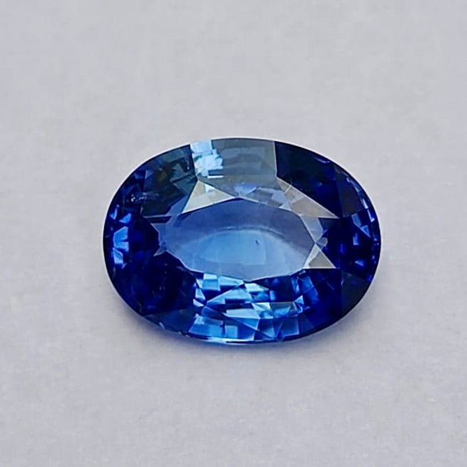9.97 ct Natural Blue Sapphire – Oval Cut, Eye Clean, Ceylon (Heated) | Earth - Sourced Loose Sapphire from Australia - Sapphirepal