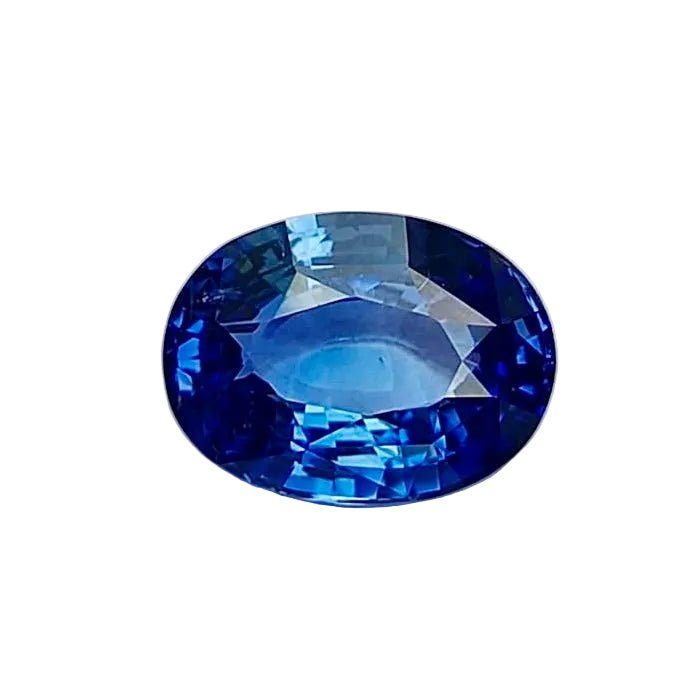 9.97 ct Natural Blue Sapphire – Oval Cut, Eye Clean, Ceylon (Heated) | Earth - Sourced Loose Sapphire from Australia - Sapphirepal