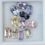 Beautiful Natural Mixed Coloured Sapphire Lot gems-756e