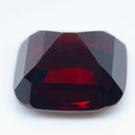 large natural red rhodolite garnet gemstone for statement jewelry
