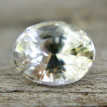 Loose Pale Yellow Sapphire gems-756e