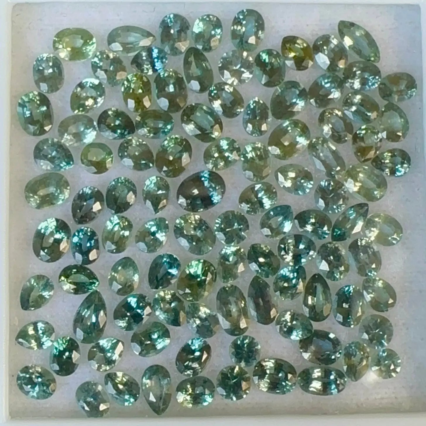 Natural Blue Green Sapphire Parcel gems-756e