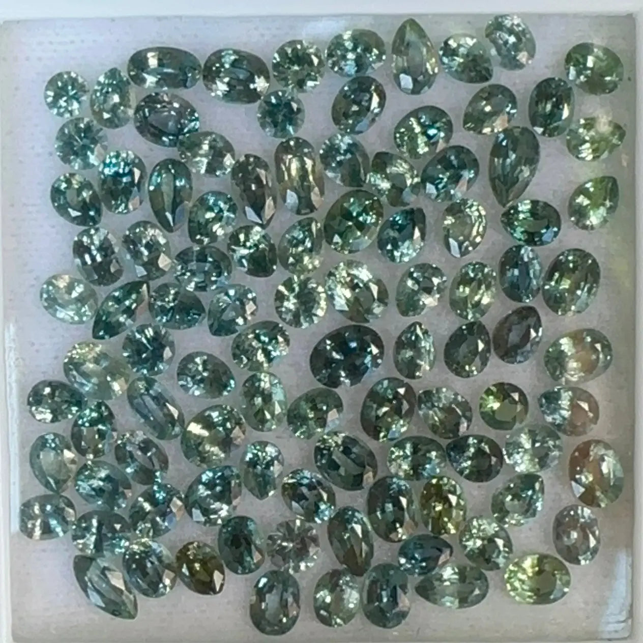 Natural Blue Green Sapphire Parcel gems-756e
