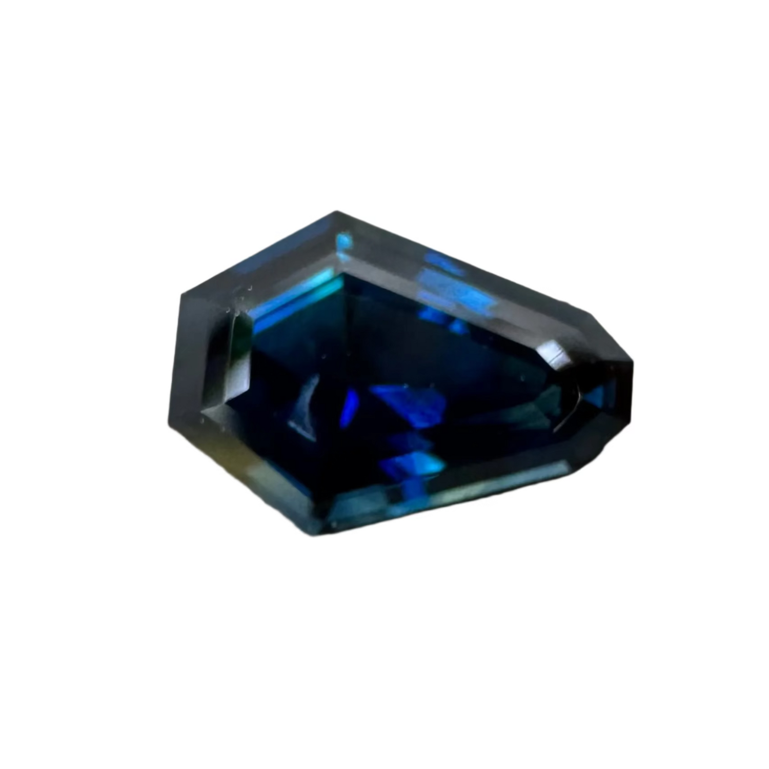 1.70ct Natural Blue Sapphire – Shield Cut | Australian Origin | Sapphire Pal