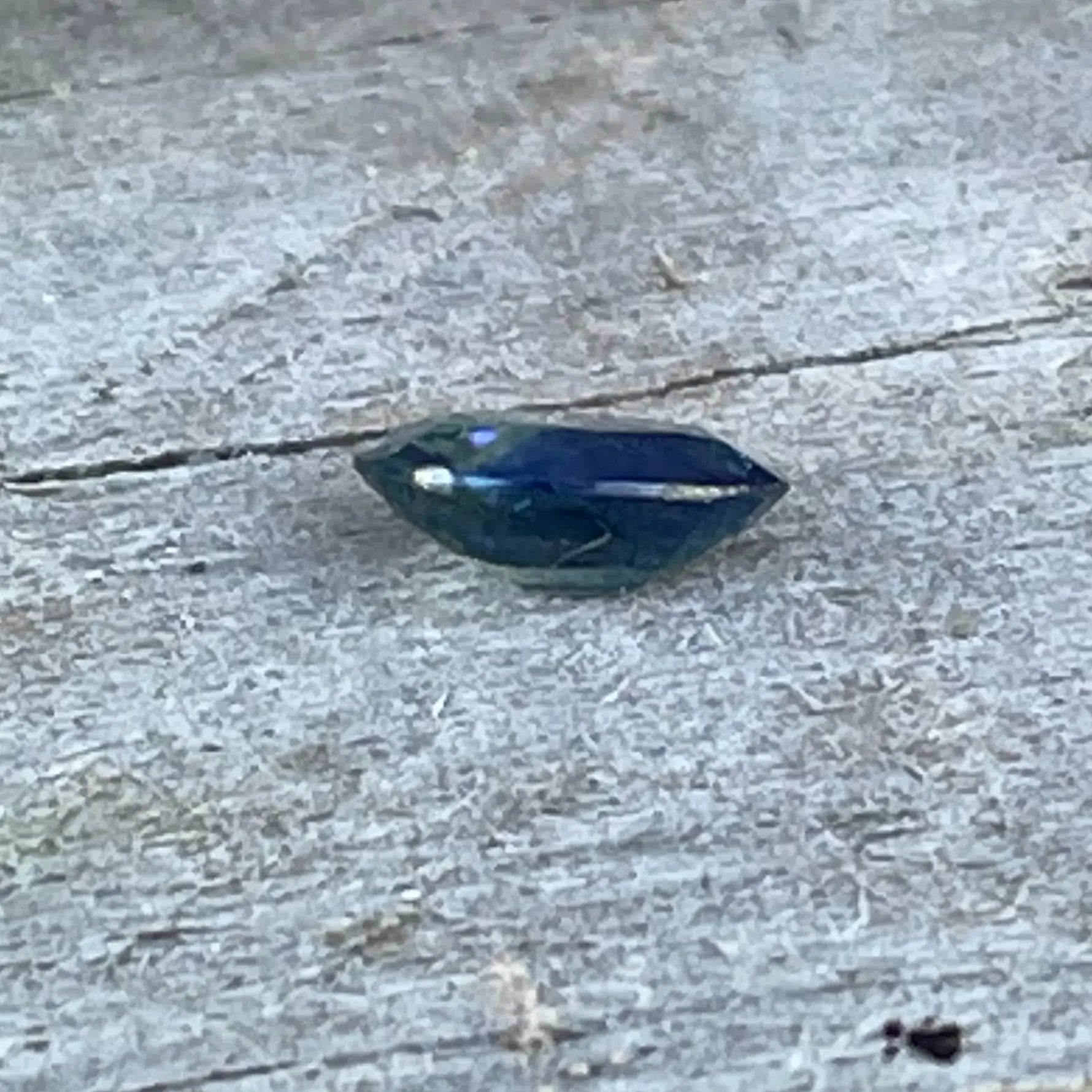 Natural Blue Yellow Sapphire gems-756e
