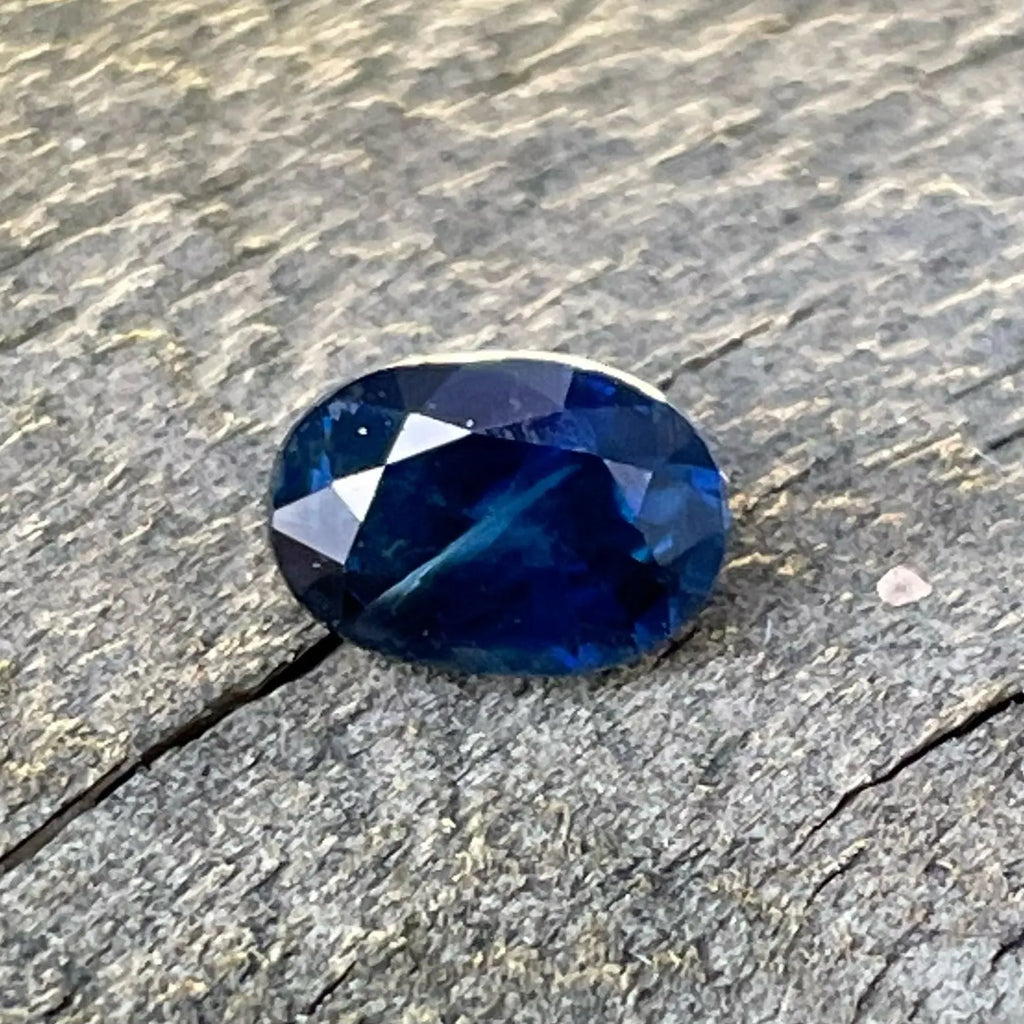 Natural Deep Blue Sapphire