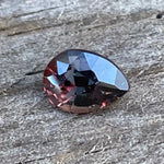 Natural Deep Brown Orange Sapphire gems-756e