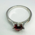 Natural Garnet Ring gems-756e