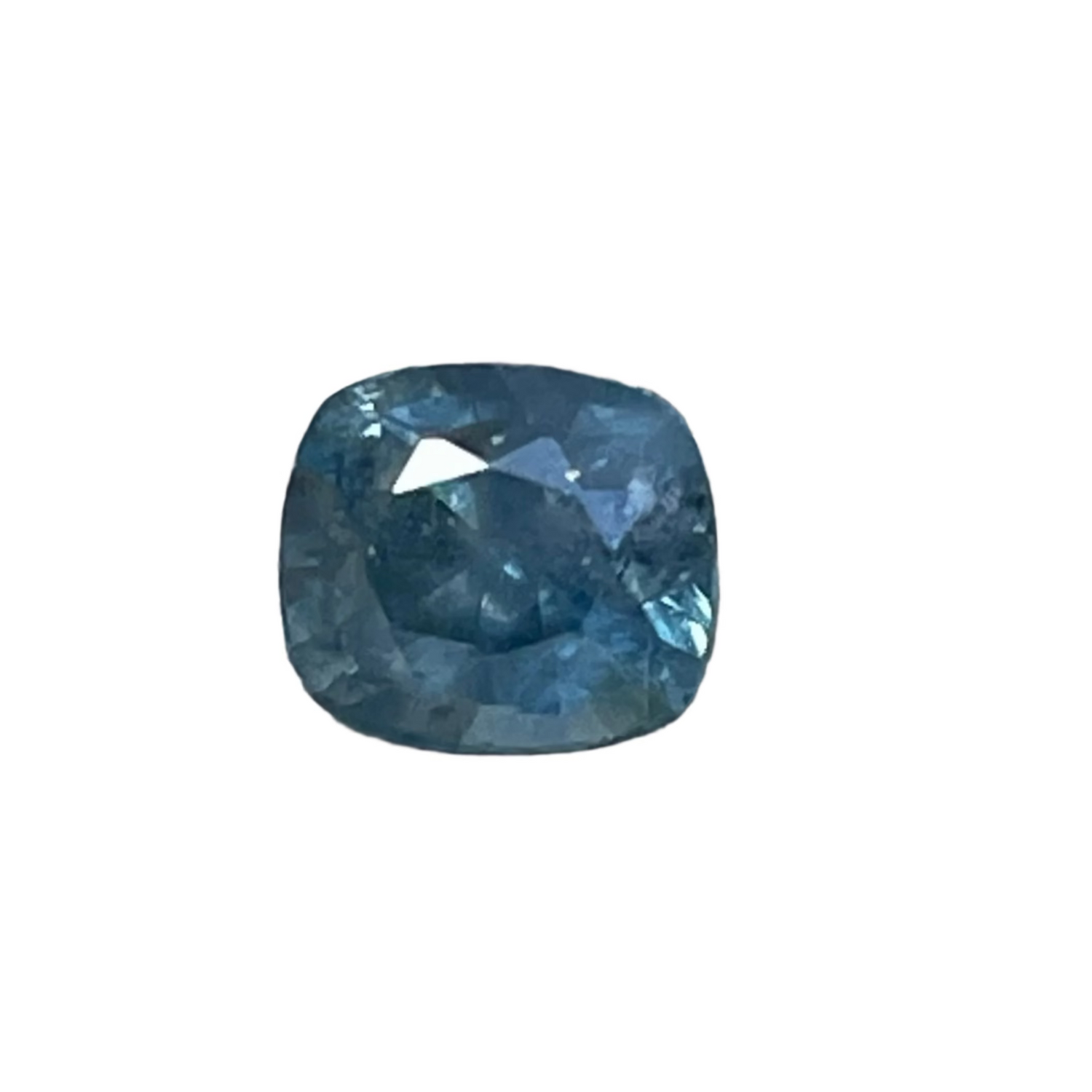 Natural Green Sapphire Cushion Cut – 0.80 Carat Loose Ethical Gemstone from Madagascar