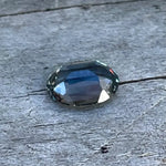 Natural Greyish Green Sapphire gems-756e