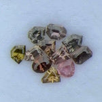 Natural Mixed Coloured Sapphire Parcel gems-756e