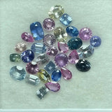 Natural Multi Coloured Sapphires Parcel