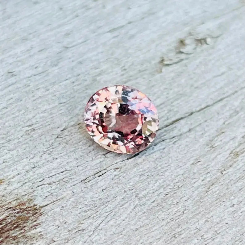 Natural Orange Pink Sapphire gems-756e