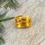 Natural Orangish Yellow Sapphire gems-756e