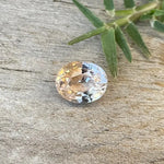 Natural Pale Pink Orange Sapphire gems-756e
