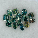 Natural Parti Green Sapphires Parcel Sapphire Pal Australia