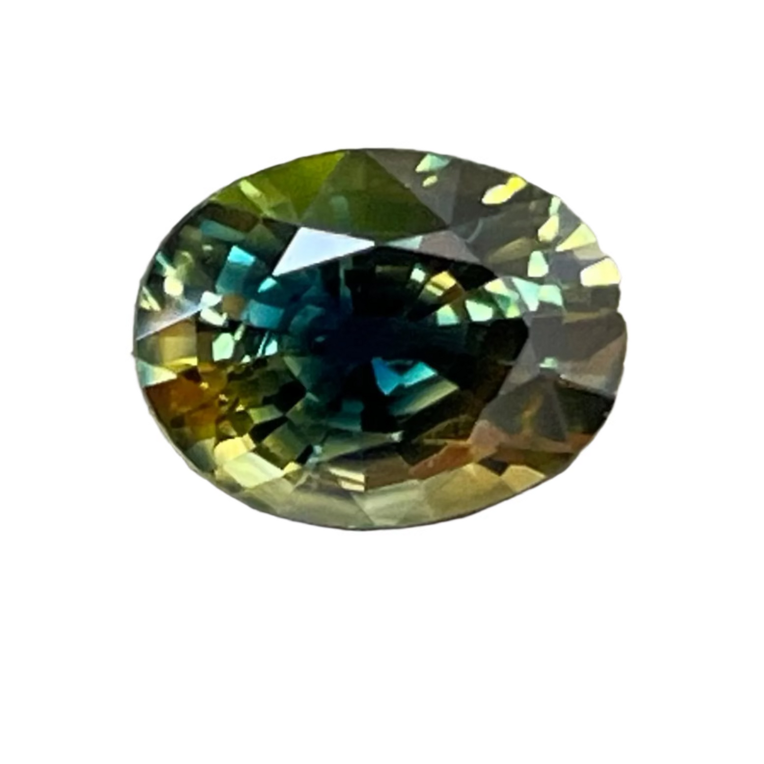 Natural Parti Sapphire – 1.63 Carat | Oval Cut | Australian Gemstone
