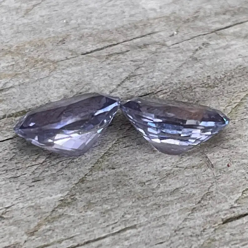 Natural Purple Sapphire Pair Sapphirepal