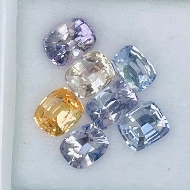 Natural Sapphire Set Of Gemstones Sapphirepal