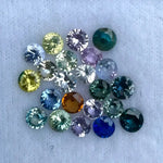 Natural Sapphire Set of gemstones gems-756e