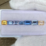 Natural Sapphires set of gemstones